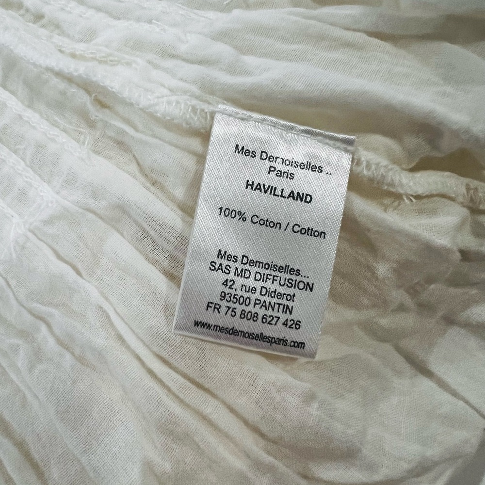 Mes Demoiselles Paris “Havilland” Ivory Lace Maxi Dress EU 38 S-M Boho Romantic - Picture 13 of 16